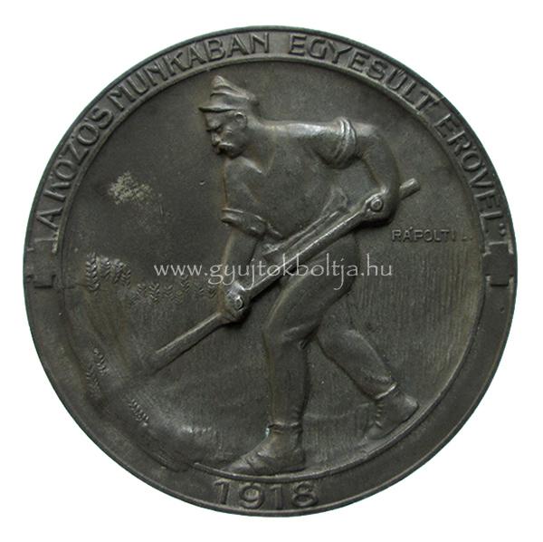 Rpolti Lajos: Kzs munkban egyeslt ervel 1918 Vrskereszt